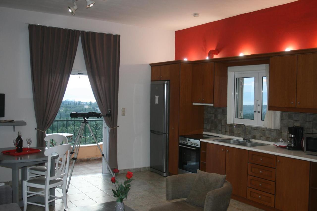 Corfu Quality Suite, Tranquility, Mountain & Sea Views Agios Gordios  Exterior foto