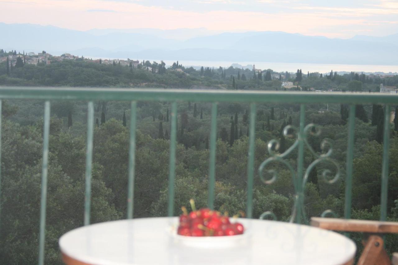 Corfu Quality Suite, Tranquility, Mountain & Sea Views Agios Gordios  Exterior foto