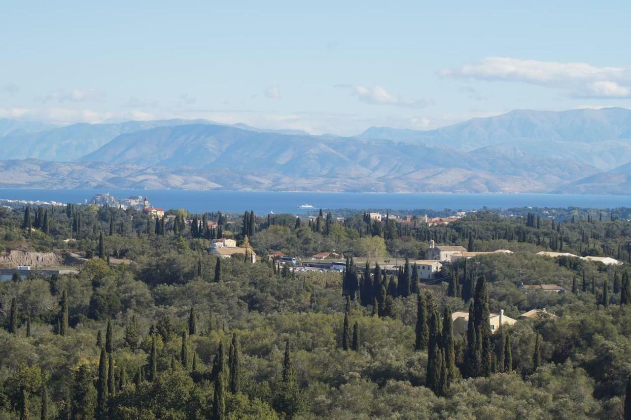 Corfu Quality Suite, Tranquility, Mountain & Sea Views Agios Gordios  Exterior foto